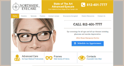 Desktop Screenshot of northside-eyecare.com